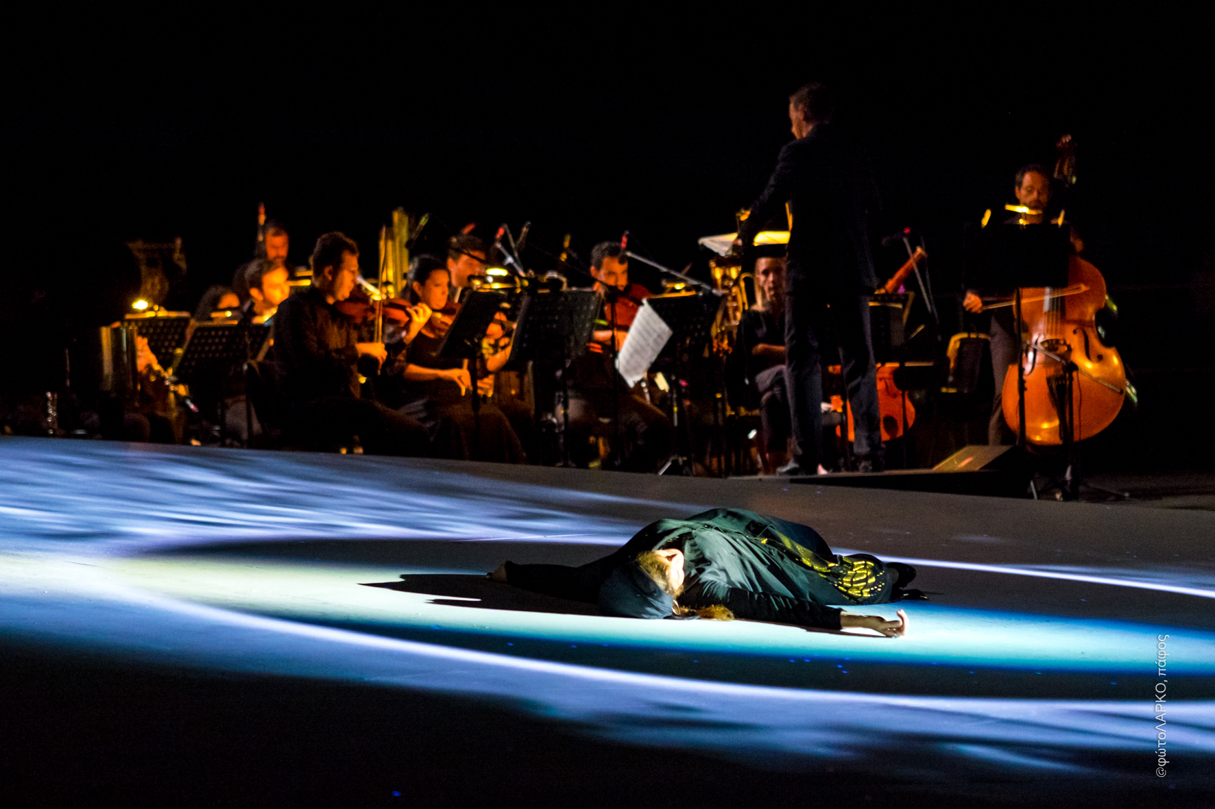 Commandaria Orchestra of Cyprus on stage